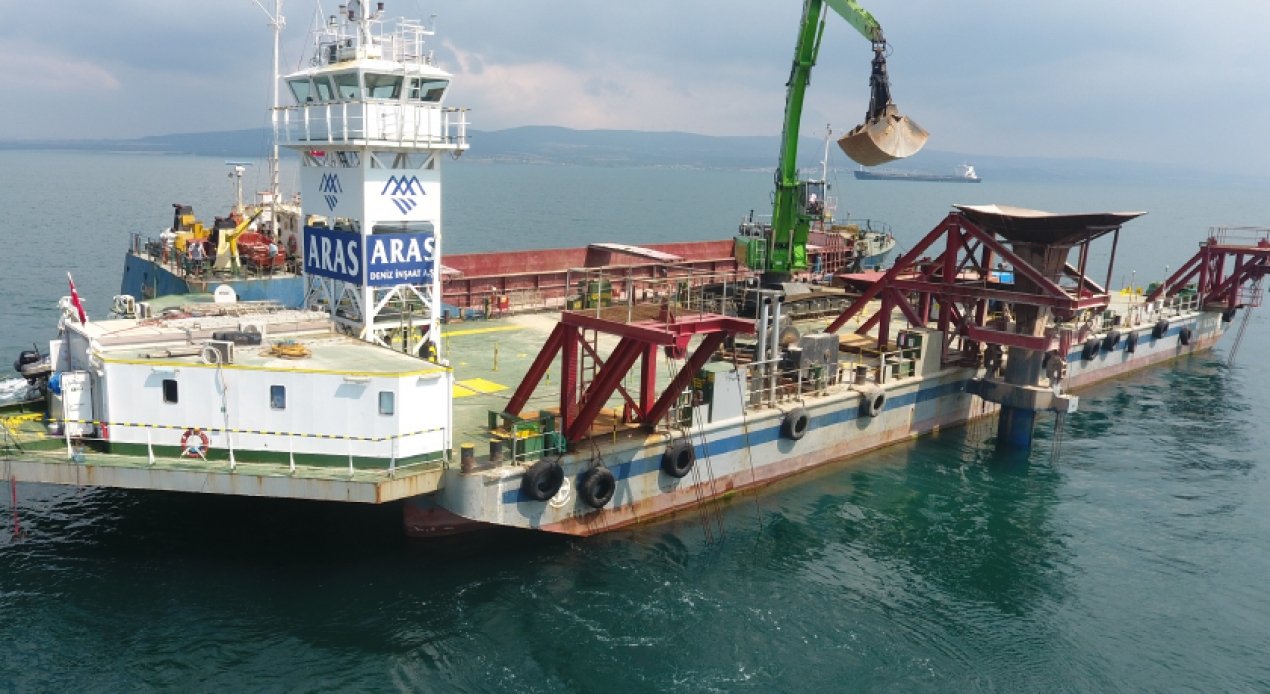 BOTAS Doğal Gaz Boru Hattı Çanakkale Boğazı Geçiş Bakım ve Onarım